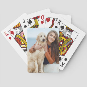 Ihr benutzerdefiniertes Foto-Geschenk Spielkarten