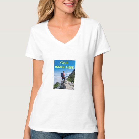 Ihr benutzerdefiniertes Foto, Ihr Shirt hier (Vorderseite)