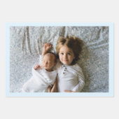 Ihr benutzerdefiniertes Foto in Blume Geschenkpapier Set (Vorderseite 3)