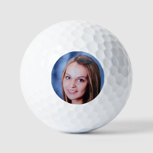 Ihr benutzerdefiniertes Foto Personalisiert Golfball (Vorderseite)