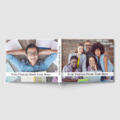 IHR benutzerdefiniertes Gästebuch für Fotos & Text (Voll)