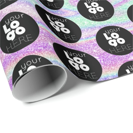 Ihr benutzerdefiniertes Glitzer-Wrapper Geschenkpapier (Rolleneckpunkt)