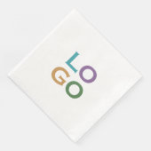 Ihr benutzerdefiniertes Logo oder Bild Serviette (Ecke)