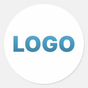 Ihr benutzerdefiniertes Logo Runder Aufkleber