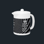 Ihr benutzerdefiniertes, ruhiges Sprichwort auf sc<br><div class="desc">Ihr Behalten, ruhiges Sprichwort in einem eleganten, schwarz-wirbelfarbenen Dekor. Ein personalisiertes Sprichwort im Stile von Calm auf einem freundlichen Geschenk. Humorvoll oder skurril versuchen Sie Ihre kreativen Worte auf zwei bearbeitbaren Textzeilen. Vergessen Sie nicht, HAUPTSTÄDTE für beste Ergebnisse zu verwenden. Verwenden Sie den Link "Diesen Designer Gefragt", um uns mit...</div>