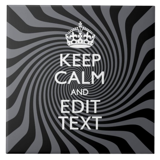 Ihr benutzerdefiniertes, ruhiges Sprichwort auf sc Fliese (Vorderseite)