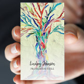 Ihr Beruf grün Visitenkarte