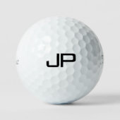 Ihr Berufliches modernes Monogramm Titleist Pro V1 Golfball (Vorderseite)