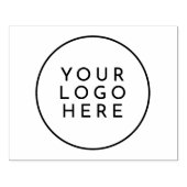 Ihr Berufliches Round-Business-Logo Gummistempel (Prägung)