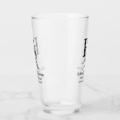 Ihr Berufliches Werbebierlogo Glas (Links)