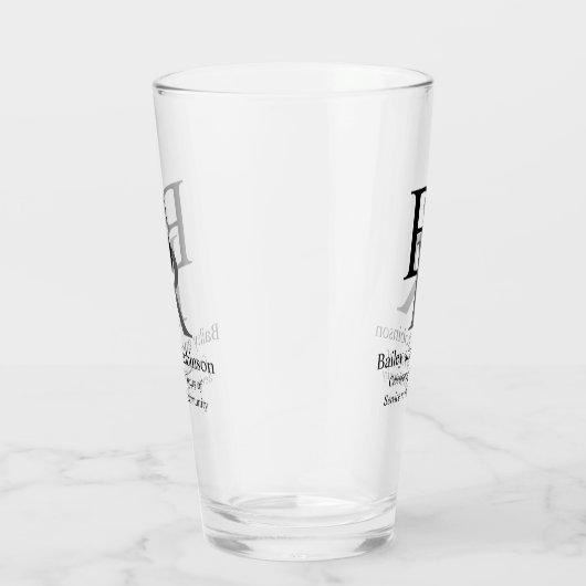 Ihr Berufliches Werbebierlogo Glas (Rechts)