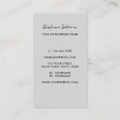 Ihr Berufsbaum Visitenkarte (Rückseite)