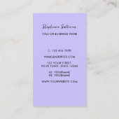 Ihr Berufsbaum Visitenkarte (Rückseite)