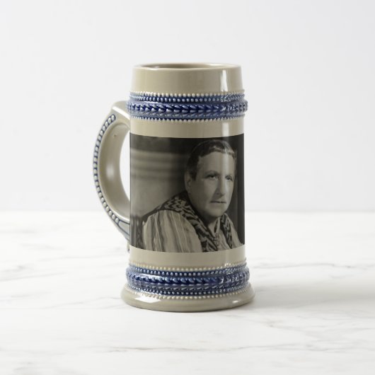 IHR BESITZEN SIE SEHR GERTRUDE STEIN BIERGLAS (Vorderseite Links)