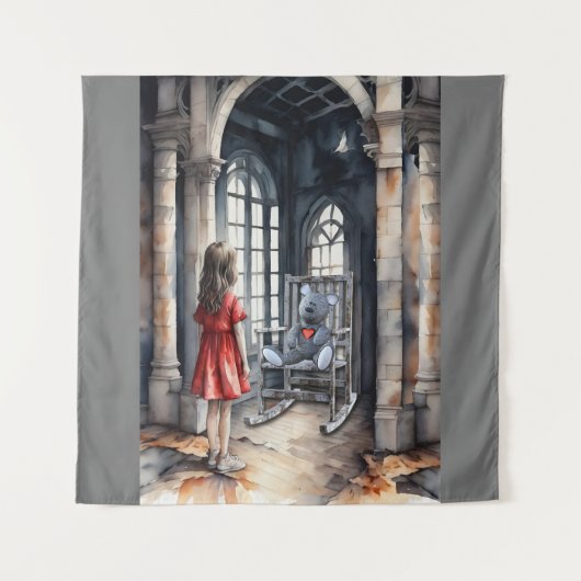 IHR BESONDERER ORT, UM ZU GEHEN, WENN SIE MUSS Tap Wandteppich (Vorderseite)