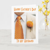 "IHR BESONDERER TAG" PASSIERT "VATERTAG" KARTE (Gelbe Blume)