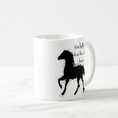 Ihr bester Freund Inspiration Pferdeziffer Kunst Kaffeetasse (VorderseiteRechts)