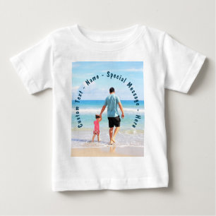 Ihr bevorzugter Foto Baby T - Shirt mit benutzerde