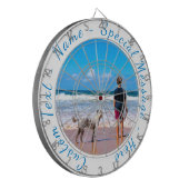 Ihr bevorzugtes Foto-Dart-Mainboard mit benutzerde Dartscheibe (Vorderseite Links)