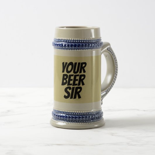 IHR BIER SIR STEINS BIERGLAS (VorderseiteRechts)