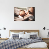 Ihr Bild auf Leinwand - 36 Zoll x 24 Zoll (Insitu (Schlafzimmer))