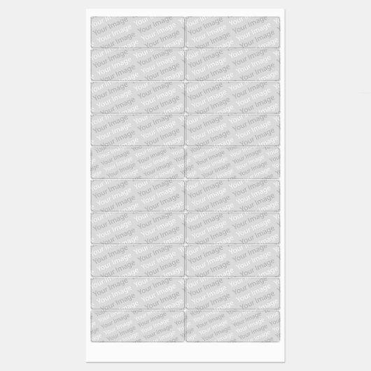 Ihr Bild Etiketten (Blatt)