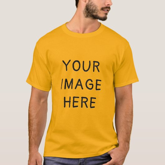 Ihr Bild hier - Benutzerdefiniertes Foto T-Shirt (Vorderseite)