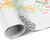 Ihr Bild hier ein einfacher Schritt zu Ihrer Kreat Geschenkpapier (Rolleneckpunkt)