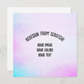 Ihr Bild hier - Erstellen Sie Ihr eigenes (Vorne/Hinten)