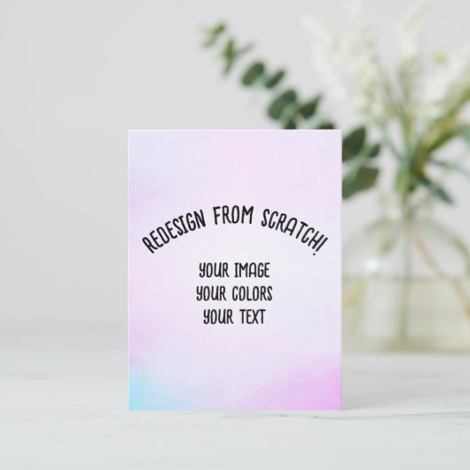 Ihr Bild hier - Erstellen Sie Ihr eigenes Postkarte (Stehend Vorderseite)