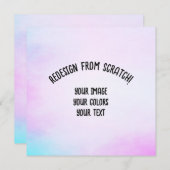 Ihr Bild hier - Erstellen Sie Ihre eigene Einladun (Vorne/Hinten)