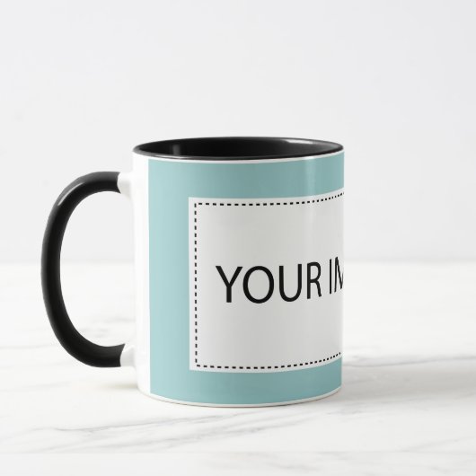 Ihr Bild Hier Mutter Gänsevorlage Tasse (Links)