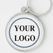 Ihr Bild hier Süß Niedlich zwei Bildwahren Schlüsselanhänger (Vorne)