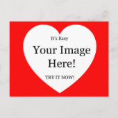 Ihr Bild im Herzen Postkarte (Vorderseite)