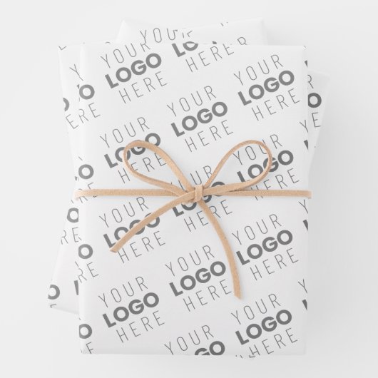 Ihr Bild/Logo wird automatisch beleuchtet + Muster Geschenkpapier Set (Beispiel)