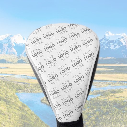 Ihr Bild/Logo wird automatisch beleuchtet + Muster Golf Headcover