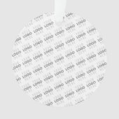 Ihr Bild/Logo wird automatisch beleuchtet + Muster Ornament (Vorderseite)