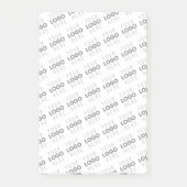 Ihr Bild/Logo wird automatisch beleuchtet + Muster Post-it Klebezettel (Vorderseite)