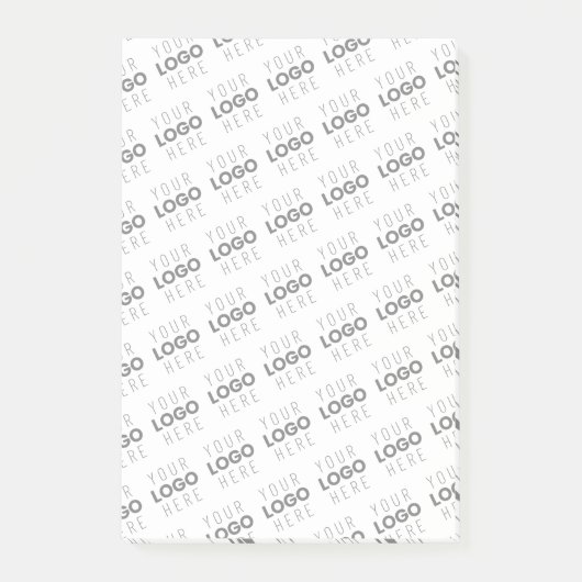 Ihr Bild/Logo wird automatisch beleuchtet + Muster Post-it Klebezettel (Vorderseite)