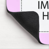 Ihr Bild oder Text hier Mousepad (Ecke)