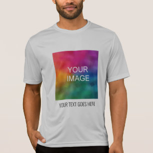 Ihr Bildtext hier MensAcwear Sport Grau T-Shirt