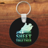 Ihr Blatt zusammenstellen Schlüsselanhänger (Rückseite)