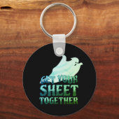 Ihr Blatt zusammenstellen Schlüsselanhänger (Vorderseite)