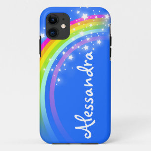 "Ihr blauer Kasten iphone Namens" (Regenbogen des Case-Mate iPhone Hülle
