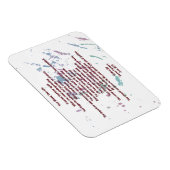 Ihr Blut, Ihr Leben 7cm x 10cm Flexible Magnet (Rechte Seite)