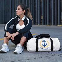 Ihr Boot oder Name Anchor Gold Laurel Verlasse Sta