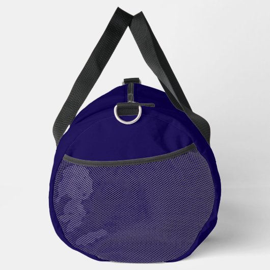 Ihr Boot oder Name Anker Navy Duffle Bag (Rechts)