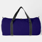 Ihr Boot oder Name Anker Navy Duffle Bag (Rückseite)