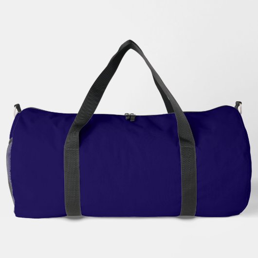 Ihr Boot oder Name Anker Navy Duffle Bag (Rückseite)