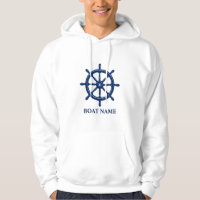 Ihr Boot oder Name in Navy Ships Wheel Helm